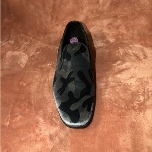 Aldo Black Camouflage Loafers